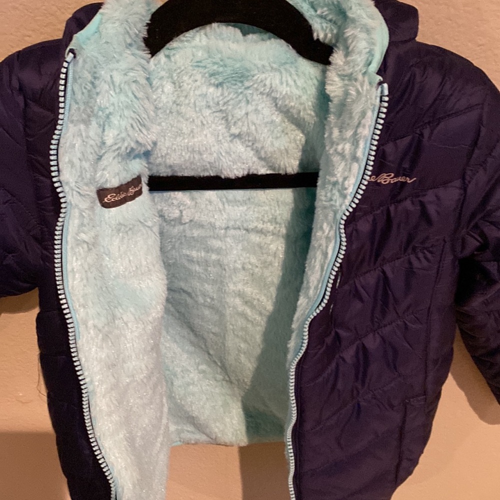 Eddie Bauer kids Youth Deer Harbor reversible jacket - Picture 6 of 7